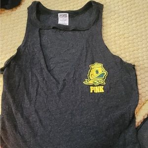 Pink Oregon Ducks Top